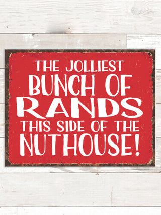 Jolliest Bunch : Tin Signs