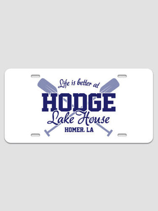 Lake House : License Plates