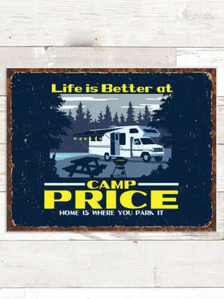 Life Is Better RV : Tin Signs
