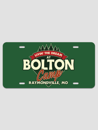Livin' The Dream Camp : License Plates