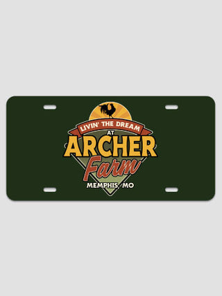 Livin' The Dream Farm : License Plates