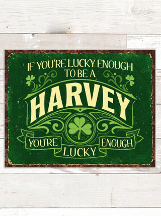 Lucky Enough : Tin Signs