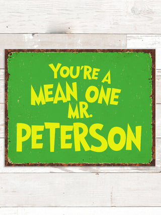 Mean One : Tin Signs
