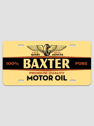 Motor Oil : License Plates