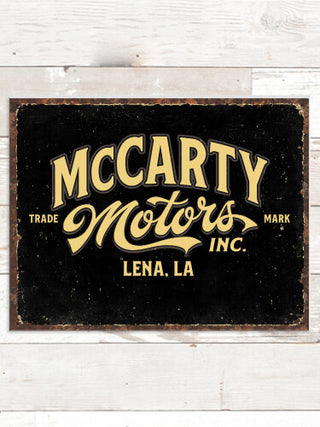 Motors : Tin Signs