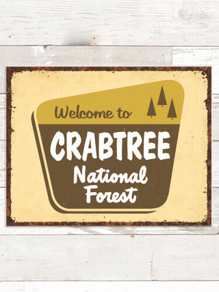 National Forest : Tin Signs
