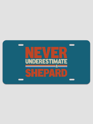 Never Underestimate : License Plates