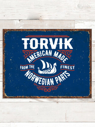 Norwegian Parts : Tin Signs