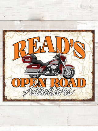 Open Road : Tin Signs