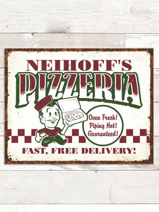 Pizzeria : Tin Signs