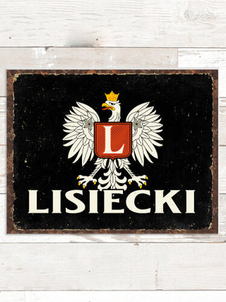 Polish Monogram : Tin Signs