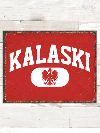 Polish Varsity : Tin Signs