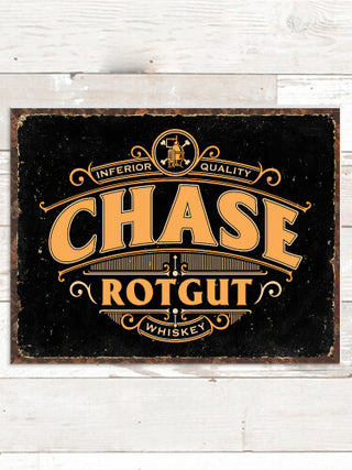 Rotgut Whiskey : Tin Signs