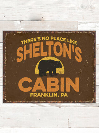 Rustic Cabin : Tin Signs