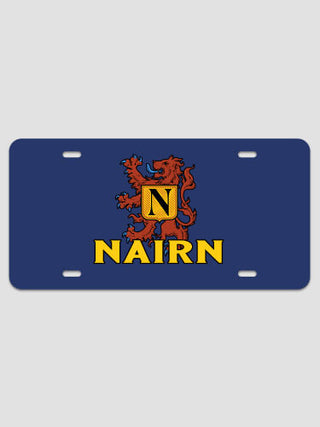 Scottish Monogram : License Plates