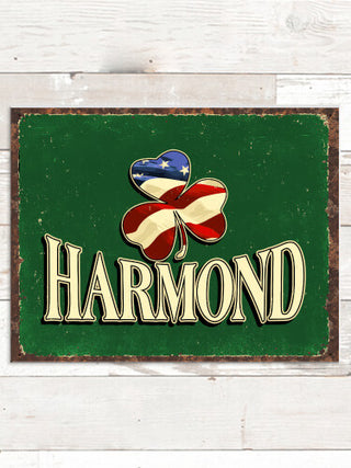 Shamrock Flag : Tin Signs