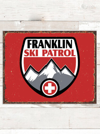Ski Patrol : Tin Signs