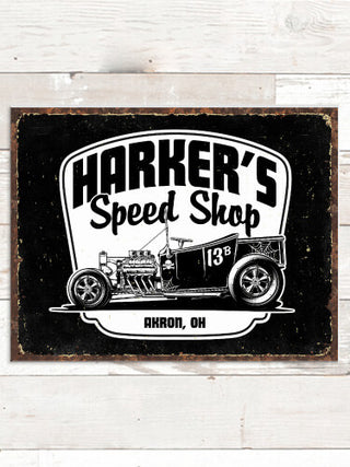 Speed Shop BP : Tin Signs