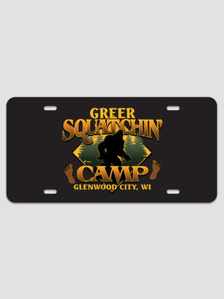 Squatchin' Camp : License Plates