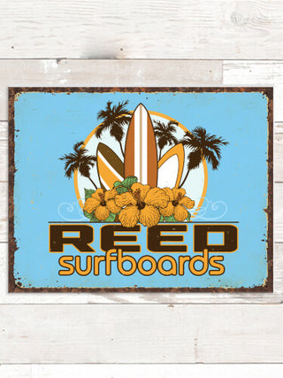 Surfboards : Tin Signs