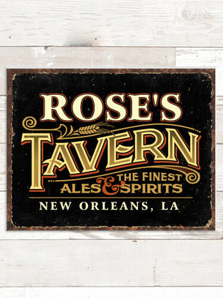 Tavern : Tin Signs