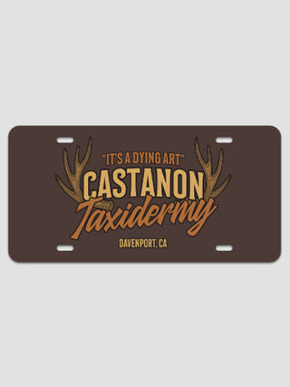 Taxidermy : License Plates