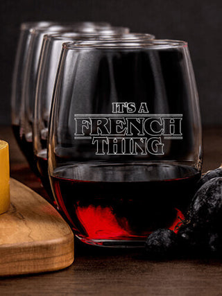 Things : Cheese Board Wine Glass Gift Sets - Engraved