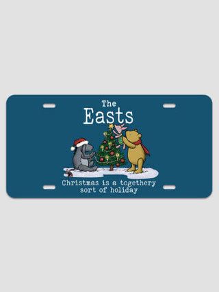 Togethery Holiday : License Plates