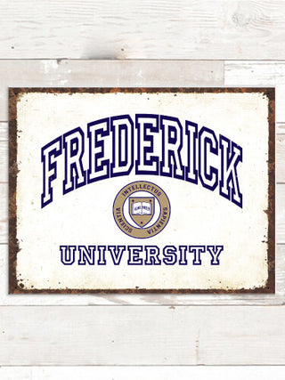 University : Tin Signs