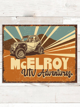 UTV Adventures : Tin Signs