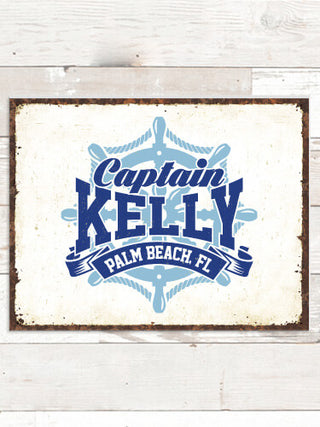 Vintage Captain : Tin Signs