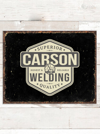 Welding : Tin Signs