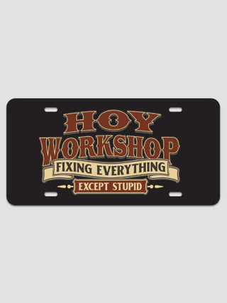 Workshop : License Plates
