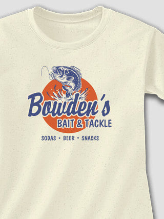 Bait and Tackle : Adult Ladies Fitted T-Shirt