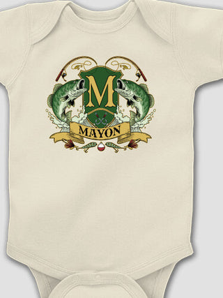 Bass Coat Of Arms : Printed Baby Bodysuits