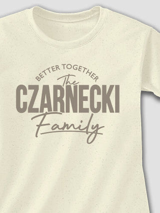 Better Together Family : Adult Ladies Fitted T-Shirt