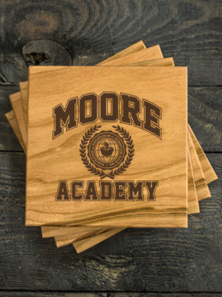 Academy : Coasters - Engraved