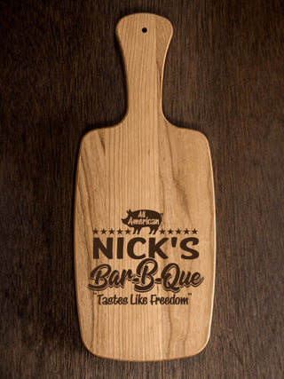 All American BBQ : Cheese Boards - Engraved