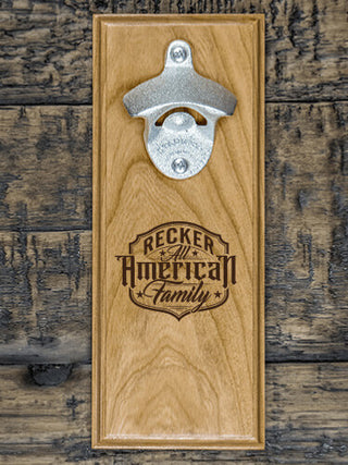 All-American Family : Bottle Openers - Engraved