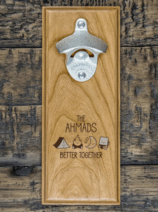 Better Together Camping : Bottle Openers - Engraved
