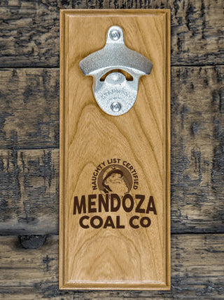Christmas Coal Company : Bottle Openers - Engraved