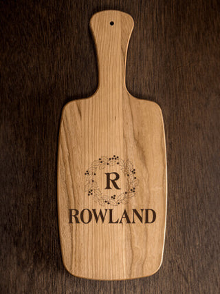 Christmas Monogram : Cheese Boards - Engraved