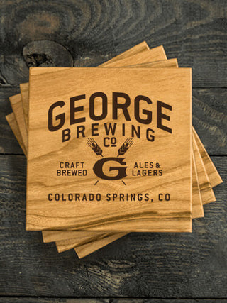 Classic Brewing Company : Coasters - Engraved