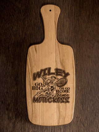 Extreme Motocross : Cheese Boards - Engraved