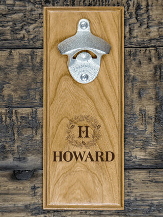 Fall Monogram : Bottle Openers - Engraved