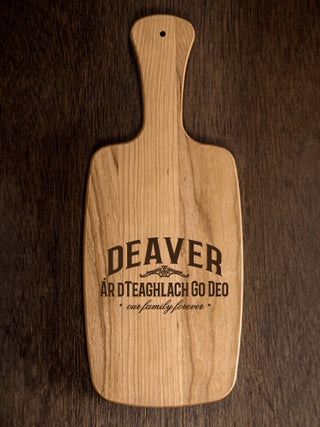 Family Forever : Cheese Boards - Engraved