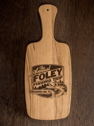 Fishing Trip : Cheese Boards - Engraved