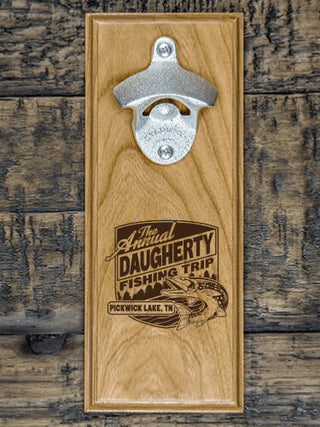 Fishing Trip : Bottle Openers - Engraved
