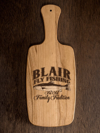 Fly Fishing Family Tradition : Cheese Boards - Engraved