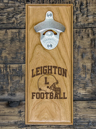 Football Helmet : Bottle Openers - Engraved